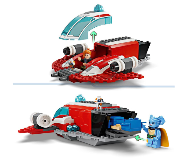 LEGO Star Wars 75384 Karmazynowy Jastrząb - 1202686 - zdjęcie 4